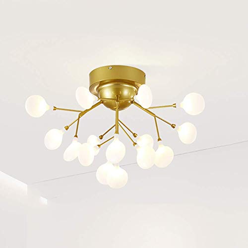 Chandelier creative firefly LED pour illuminer vos dîners scandinaves