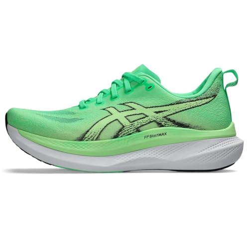 Asics GLIDERIDE MAX 2 - Tenis de Correr para Hombre, 9, Verde Vital/Negro