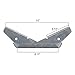 A.A Pontoon Wing Bunk Bracket for Boat Trailer, V Wing Bracket (1)