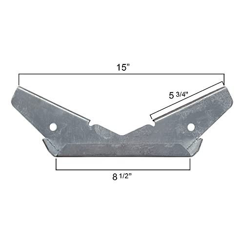 Support de ponton pour bateau ponton empêchant le glissement sur remorque