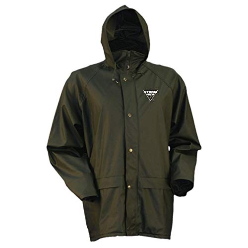 STORMHIDE Waterproof Down Pour Rain Jacket from Gamehide, Loden, Large