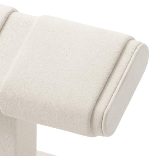 Support de montre évite rayures double couche rangement blanc - 6