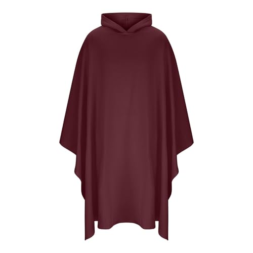 Cambkatl Men's Wearable Blanket Hoodie Cape for Adult - Oversized Sherpa Fleece Soft Warm Hooded Cloak for Women Men