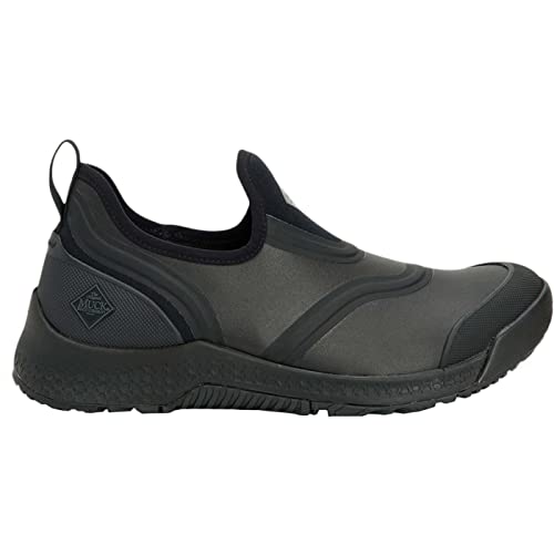 Image of MUCK Men's Outscape Slip On, Black, Size 11.5(M)