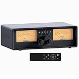 Indicateurs audio percutants : doté de deux grands VU mètres qui fournissent en temps réel sur les niveaux audio, cet appareil sert non seulement de commutateur, mais ajoute également une touche visuelle à votre système audio.