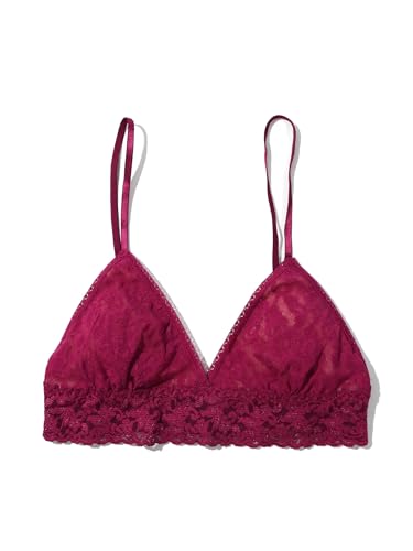 Image of hanky panky Women's Signature Lace Padded Bralette, Merlot, L