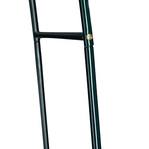 Relaxdays rozenboog metaal, 240 cm, plantensteun voor rozen en klimplanten, vrijstaand, weerbestendig, 240 cm, groen - Image 7