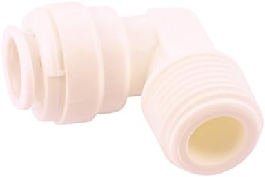 SharkBite Push to Connect 3/8 in. 3/8 in. Dia. MIP Elbow - Case of: 1