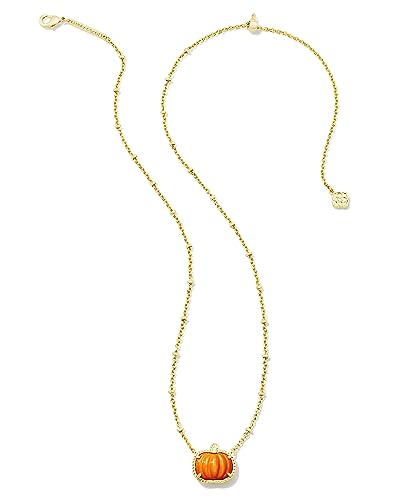 Kendra Scott Pumpkin Short Pendant Necklace, Fashion Jewelry for Women2