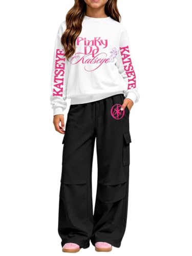 Katseye Costume for Kids 2 Pcs Idol Merch Music Graphic Outfit - image 2
