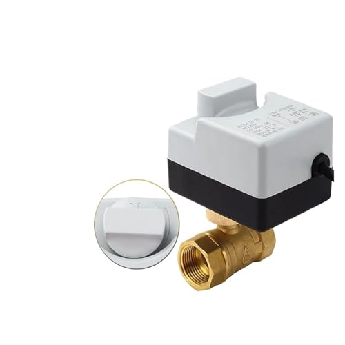 Vanne à boisseau sphérique électrique laiton DN20 normalement fermée