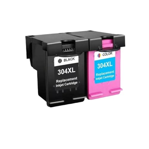 Cartouche d'encre 304XL compatible HP Deskjet 2620 3720 (pack de 2 noir et couleur)