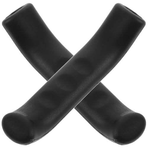 Poignées de Levier de Frein de Vélo en Silicone Noir, Antidérapantes
