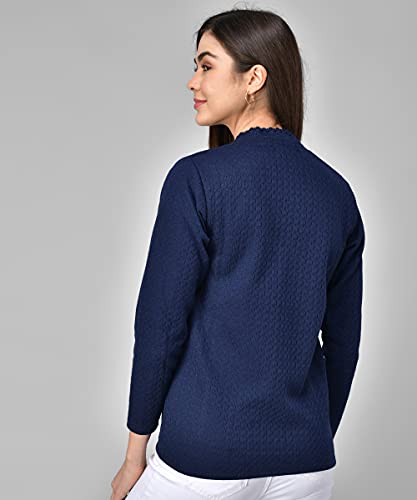 Image of eKools Women's Winterwear Woolen Sweater Cardigans