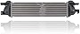 Intercooler - Pacific Best Inc. Compatible/Replacement for FR3Z6K775A 15-16 Ford Mustang Convertible/Coupe 2.3L Turbocharger