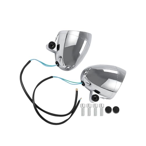 Projecteurs LED moto 12V étanches chromés pour Suzuki