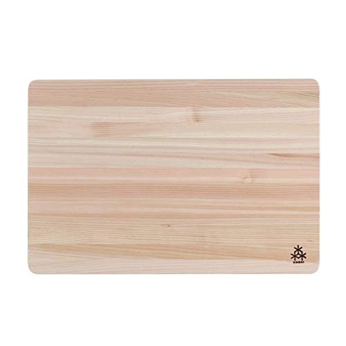 Tabla de Cortar de Madera Hinoki, Grande y Ultra Delgada