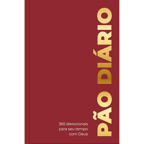 Devocional Pão Diário - Bordô - Devocional diário: Um devocional ...
