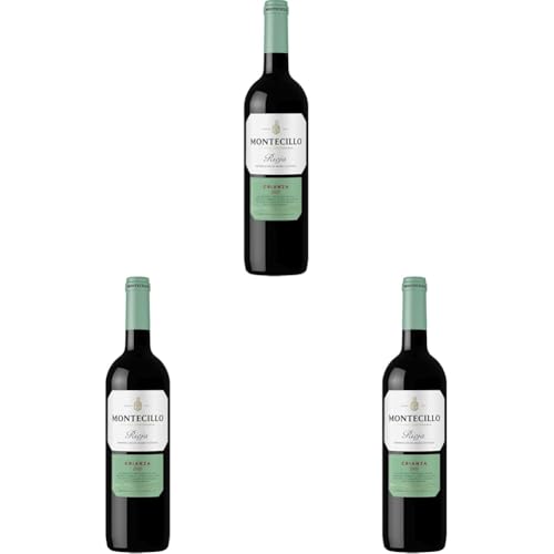 Montecillo Crianza Vino Tinto D.O. Rioja 75cl (Paquete de 3)