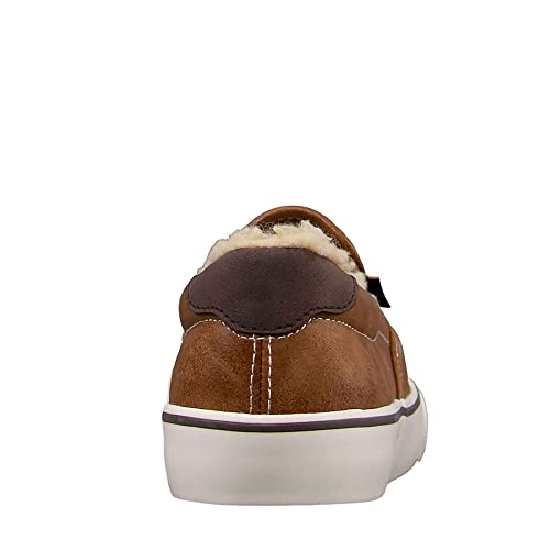Lugz Women's Clipper Lx Fleece Sneaker, Cashew/Brown/Natural, 9.5 #TOP5