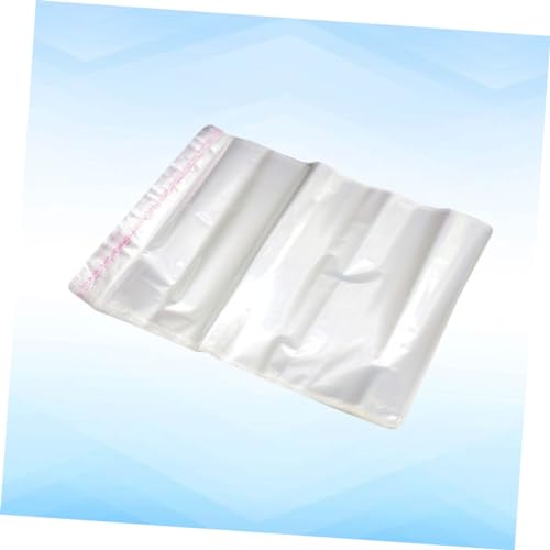 100pcs Self-sealing Transparent Plastic Packing Bags for Clothes Shoes and Accessories Odorless Garment Storage Bags with Self-adhesive Closure2