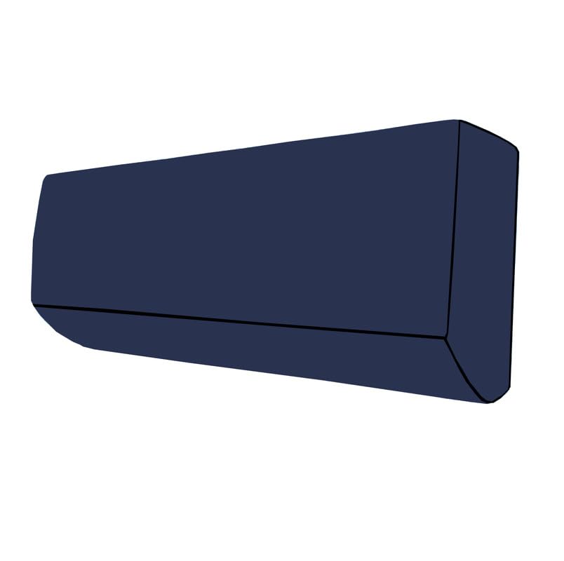 Image of Universal AC Outdoor Cover - Compatible with 1.5 & 2 Ton Split ACs, All-Season Protection (Solid Blue)