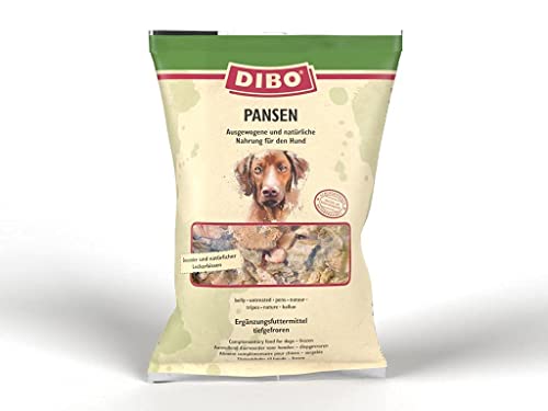 DIBO Pansen, 3 x 2.000g-Beutel, Tiefkühlfutter, gesunde, natürliche Ernährung für Hunde, Hundefutter, Barf, B.A.R.F.