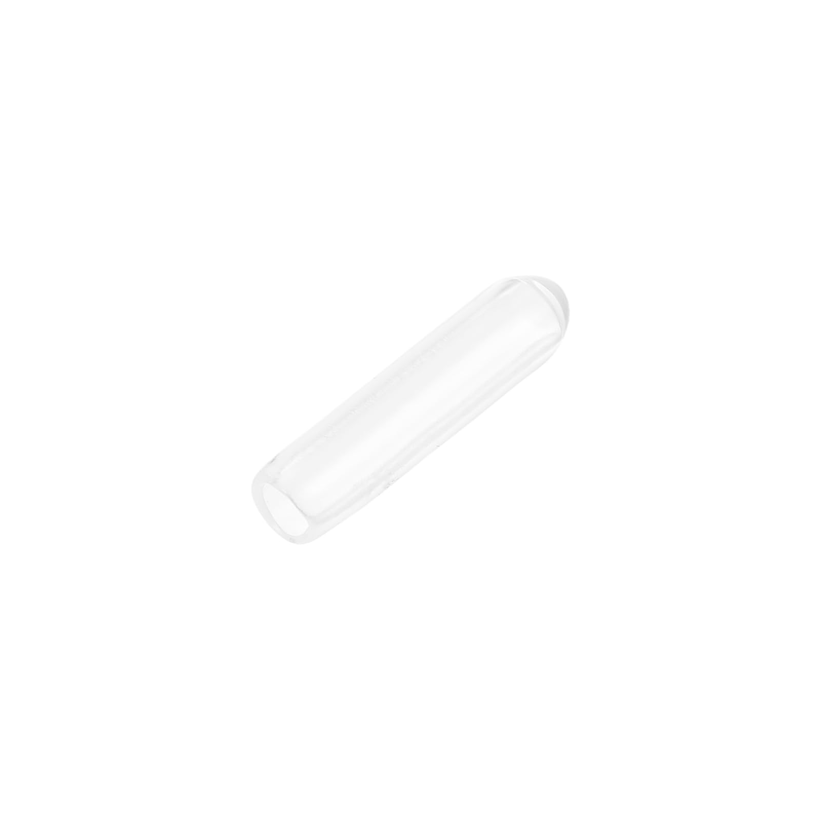 uxcell 20pcs Rubber End Caps Protective Caps 2.5mm ID Vinyl PVC Round Tube Bolt Cap Cover Screw Thread Protectors, Clear