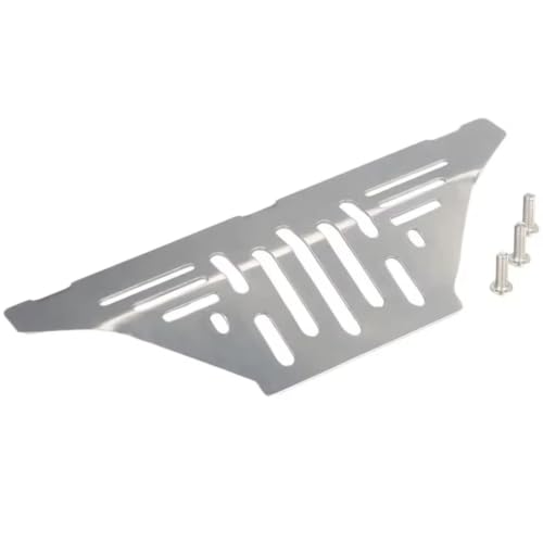 Plaque de protection châssis en acier inoxydable pour voiture RC TRX-4 Bronco