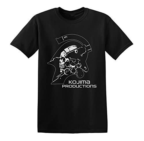 PNABDZUYK Kojima Production Shirt Kojima Ludens Black T-Shirt