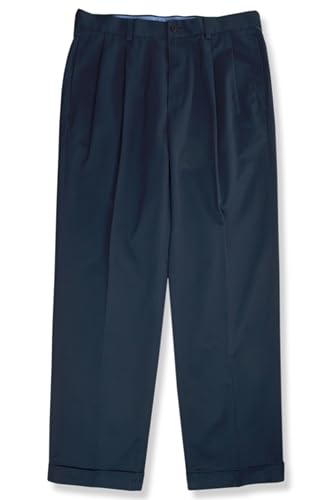 Brooks Brothers Mens Elliot Traditional Fit Pleated-Front Advantage Chino Pants,2