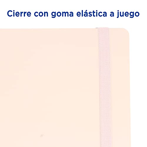 Miniatura 6 de Oxford, Archivador 4 Anillas Plástico Polyfoam Con Recambio Y Goma. Tamaño A4 , Pizarra Extraíble, Hoja De Pegatinas, Recambio Con 5 Bandas Color Y Cuadrícula 5x5. Oxford Live Go, Color Rosa Pastel