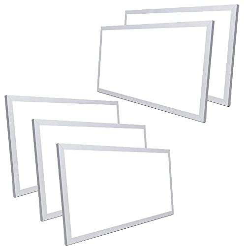 Image of Manningham Lighting 72W LED Ceiling Recessed Panel 1200 x 600 mm 6500K Daylight White Ultra Slim Design Tile Board Super Bright (8X Panels)