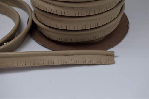 Medium Tan Welt Cord Vinyl Piping Marine Outdoor Edge Trim Fabric (10 Yards) Fabric