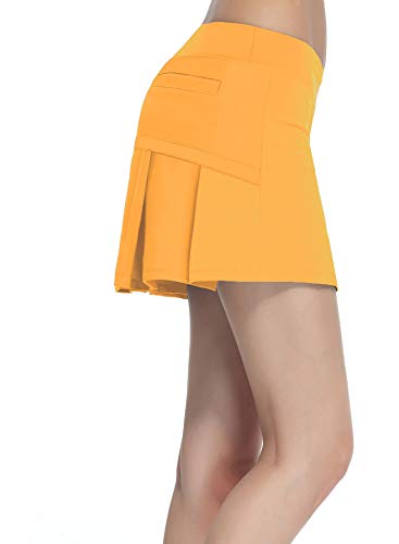 Women's Workout Active Skorts Sports Tennis Golf Skirt Built-in Shorts Casual Workout Clothes