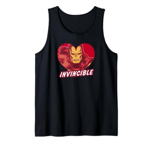 Débardeur Iron Man Invincible Heart Frame Portrait Marvel pour homme