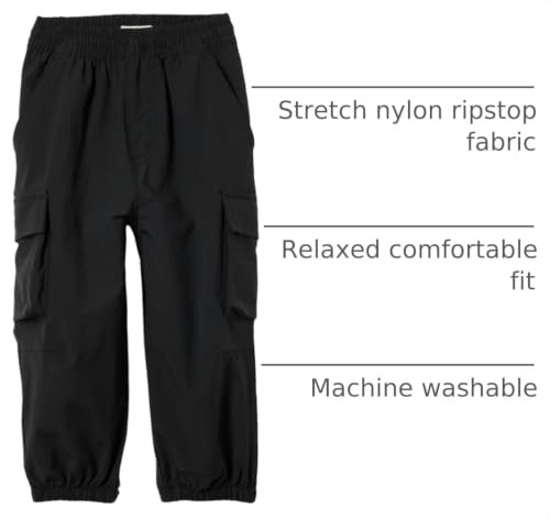 Image of Amazon Essentials Unisex Kids and Toddlers' Cargo Parachute Pants, Joggers with Elastic Waist, Drawstring, Pull On