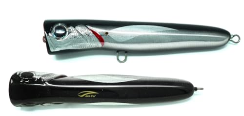 Popper Kronos 180 Marlin Blue noir pour la pêche d'été du tassergal