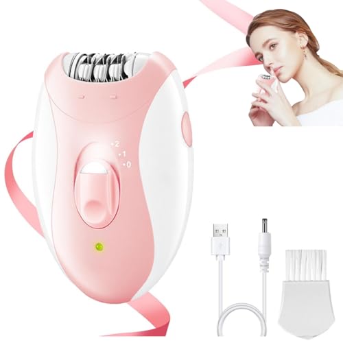 aichilra Épilateur Électrique Femme Sans Fil, Épilateur Visage & Corps avec 32 Pinces, 2 Vitesses Réglables, Épilation Précise et Sans Douleur pour Jambes, Aisselles, Maillot - Rechargeable USB
