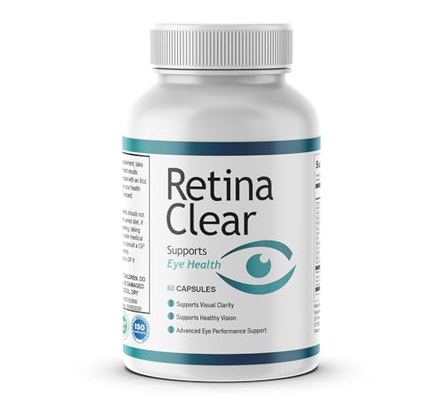 Retina Clear Supports Eye Health | Advanced Eye Health & Vision Support with Maca Green Tea Bitter Melon | Supports Visual Clarity & Eye Performance