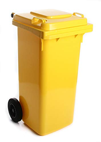 Mülltonne 120L mit Deckel und 2 Rädern von Rg-Vertrieb