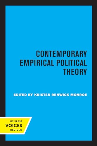Contemporary Empirical Political Theory