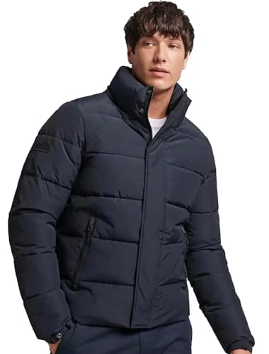 Preisvergleich Produktbild Superdry Herren Retro Steppjacke Finster Marineblau XL