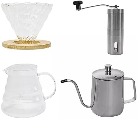 Mimo Style Jogo Para Café Chá Gourmet Moedor Bule Passador Com Ca...