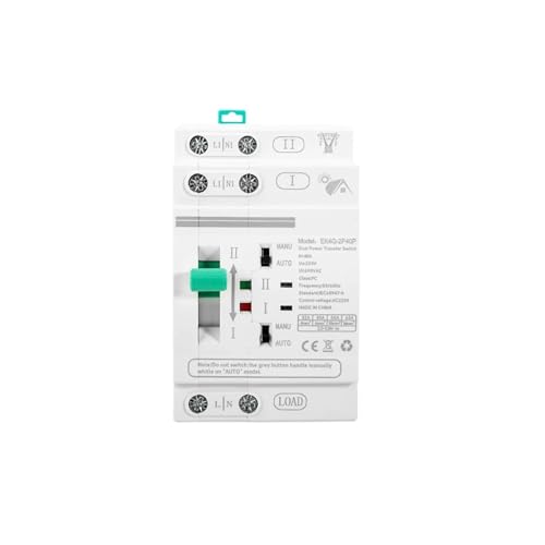 Inverseur automatique 2P 40A pour éviter les coupures de courant solaire