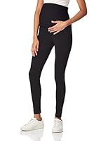 Motherhood Maternity Women's Essential Stretch Secret Fit Belly Leggings, Black, XL Plus