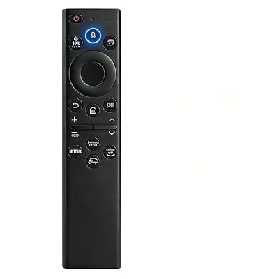 AUSOTUSO Universal Remote Control for Samsung smart TV, Compatible with LED/LCD/Plasma QLED TV, with Netflix,Prime Video, Hulu Buttons, Voice Control.
