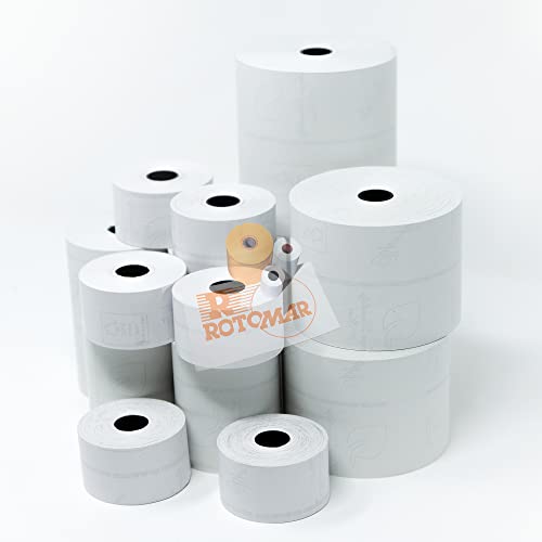 Papier thermique anti-bourrage Rouleaux thermiques 80mm sans BPA pour reçus nets