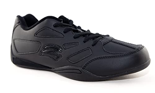 Youth Zenith Black Cheerleading Shoe