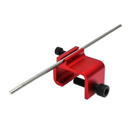 GCLANXI Aluminium-Motorrad-Kettenausrichtungswerkzeug, schnelles und genaues Ausrichtungswerkzeug, universell for ATV, KTM, Honda, Fahrrad, Kettenrad, Sport, Dirtbike(Red)